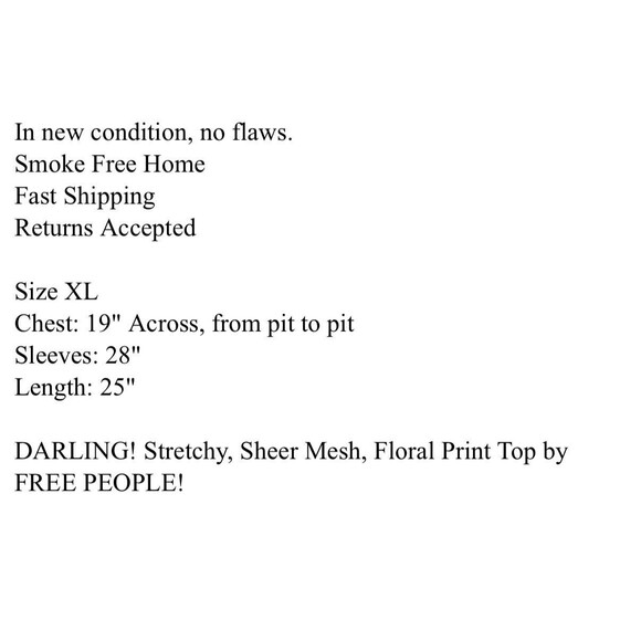 Free People Top Black Charlie Mesh Ruffle Long Sleeve Sold Out At Revolve sz XL - Picture 6 of 6